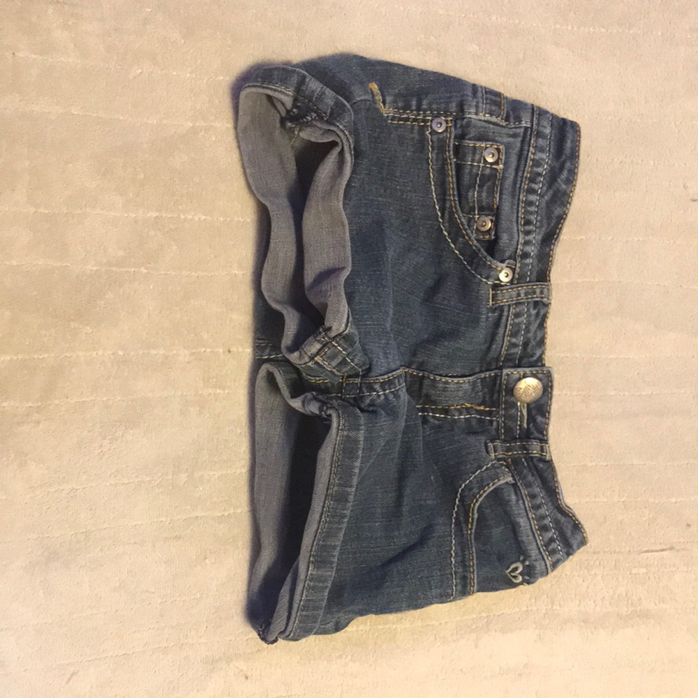 Justice size 12 girls jean shorts